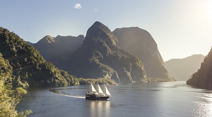 Doubtful Sound in Fiordland.  Photo courtesy of Miles Holden / Tourism New Zealand