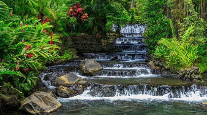 Hot springs in Costa Rica