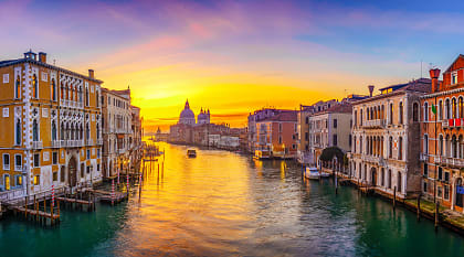 Grand Canal in Venice, Italy