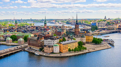 View of Gamla Stan in Stockholm, Sweden