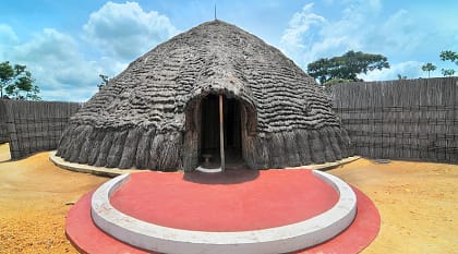 Former King's Palace in Nyanza, Rwanda