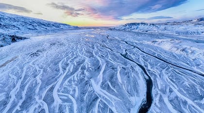 Thórsmörk valley in Iceland