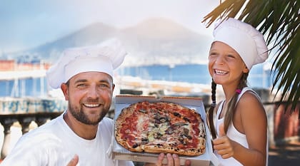 Cooking class for kids in Italy