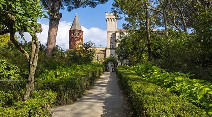 Villa Cimbrone gardens in Ravello on Italy's Amalfi Coast