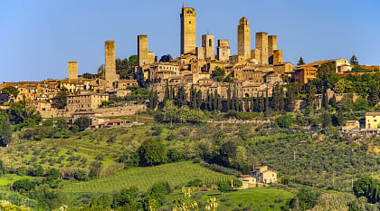 San Gimignano in Tuscany, Italy