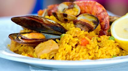 Authentic Spanish paella