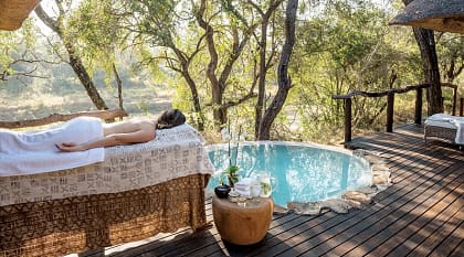 Luxury lodge in the Sabi Sands, South Africa