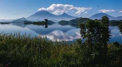 Lake Mutanda in Bwindi Impenetrable National Park