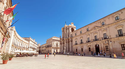 Piazza del Duomo in Ortigia, Syracuse
