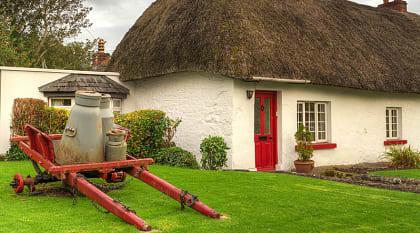 Authentic Limerick houses, will help you feel the atmosphere of real Ireland