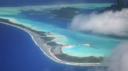 Bora Bora in the French Polynesia