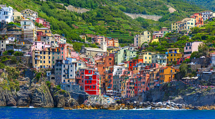 Riomaggiore in Cinque Terre, Italy