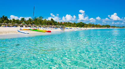 Varadero beach in Cuba