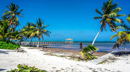 Ambergris Caye in Belize