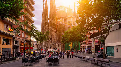 Feel the special breath of the city, Barcelona, Spain