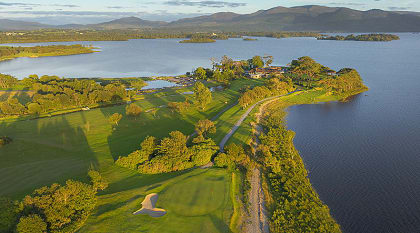 Golf Club Mahonys Point, Killarney, Ireland. Photo Courtesy Kilarney Golf and Fishing Club Golf Club Mahonys Point, Killarney, Ireland