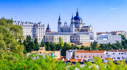 The Royal Palace in Madrid, Spain The Royal Palace in Madrid, Spain