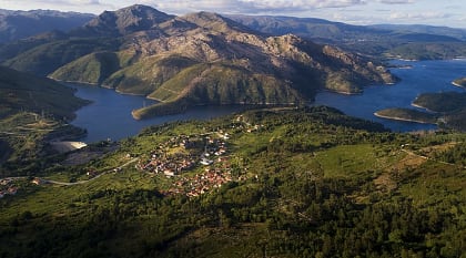 AerialView of Peneda Gerês National Park in Portugal AerialView of Peneda Gerês National Park in Portugal