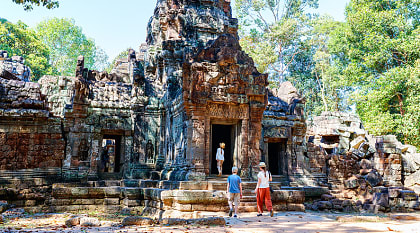 Ta Som Temple at Angkor in Cambodia