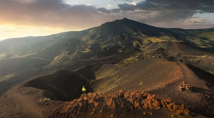 Mount Etna in Sicily, Italy