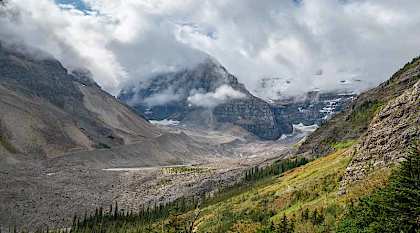 Six Glaciers, Canada. Six Glaciers, Canada.