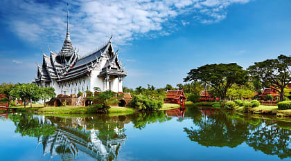 Sanphet Prasat Palace in Thailand