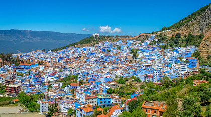 Blue City Chefchaouen, Morocco