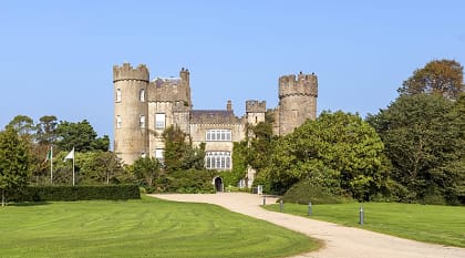 Malahide Castle, a jewel of Irish history, Dublin, Ireland Malahide Castle, a jewel of Irish history, Dublin, Ireland