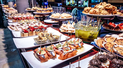 Pintxos in San Sebatian, Spain Pintxos in San Sebatian, Spain