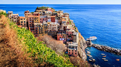 Manarola in the Cinque Terre, Italy