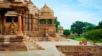 Temples of Khajuraho in India