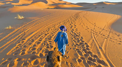Sahara desert in Morocco