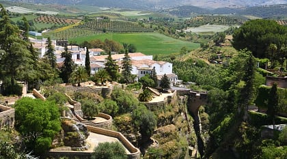 Ronda in Spain is a city hovering over an abyss, one of the most beautiful places in the country.
