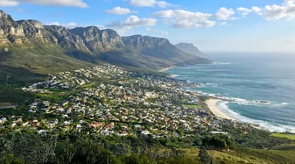 View of Cape Town, South Africa