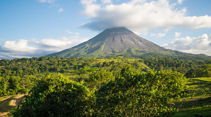 Arenal Volcano in Costa Rica.