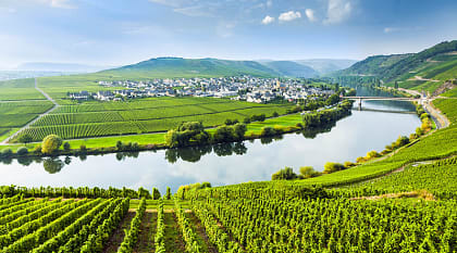 Mountainside monastery in Muenstertal, Black Forest region in Germany.