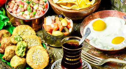 Egyptian breakfast Egyptian breakfast