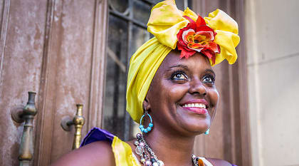 Cuban woman in Havana
