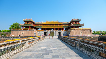 Dai Noi Palace complex in Hue, Vietnam