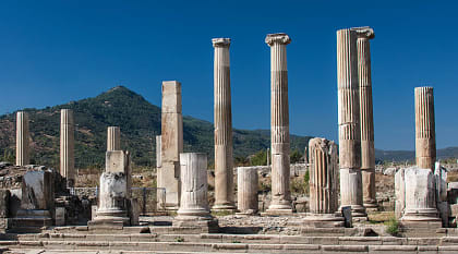 Ruins of Ephesus in Turkey