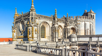 Monastery of the Order of Christ - Former Castle of the Knights Templar, Tomar, Portugal
