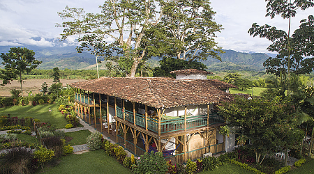 Hacienda Bambusa in Quindío Colombia. Photo courtesy of Hacienda Bambusa Hacienda Bambusa in Quindío Colombia. Photo courtesy of Hacienda Bambusa