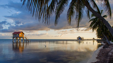 Ambergris Caye, Belize Ambergris house on the ocean in Belize