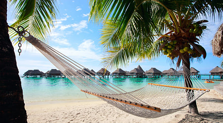 Moorea Island in the French Polynesia Moorea Island in the French Polynesia