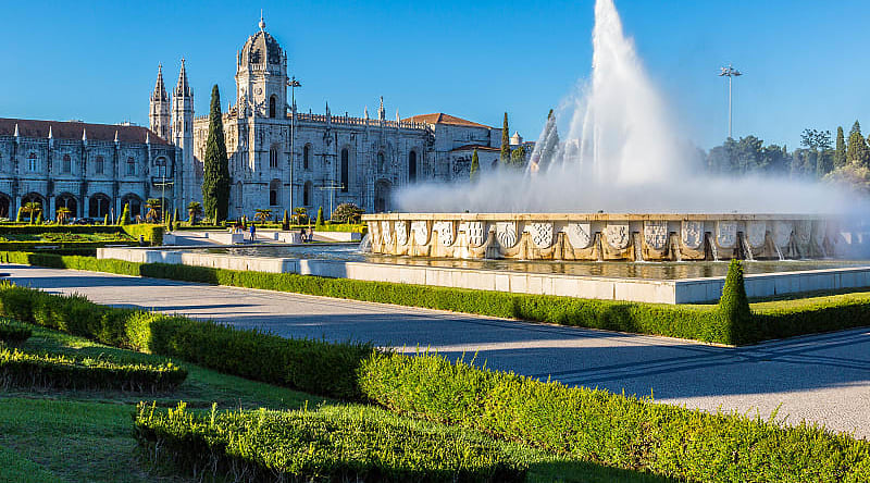 Jeronimos Monastery is one of the most beautiful places in Lisbon. Jeronimos Monastery is one of the most beautiful places in Lisbon.