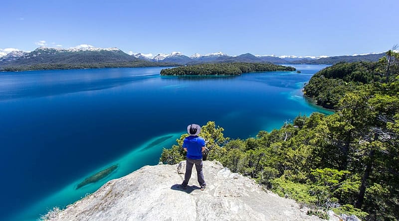 Lake District in Bariloche, Argentina Lake District in Bariloche, Argentina