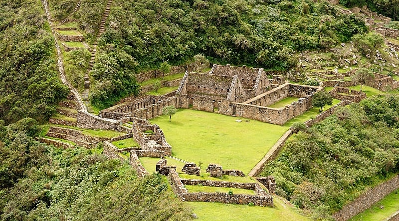 Chocuequirao ruins in Peru Chocuequirao ruins in Peru