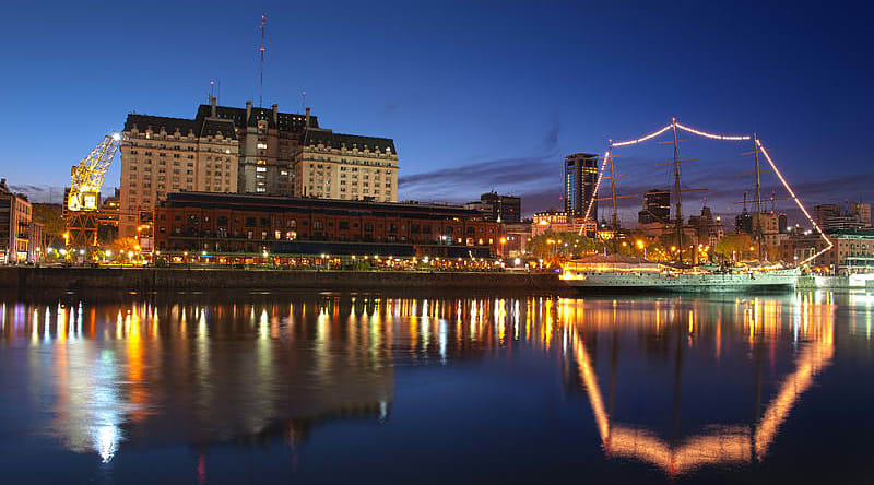 Puerto Madero in Buenos Aires, Argentina Puerto Madero in Buenos Aires, Argentina