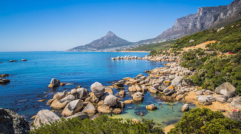Bay in Cape Town, South Africa Bay in Cape Town, South Africa