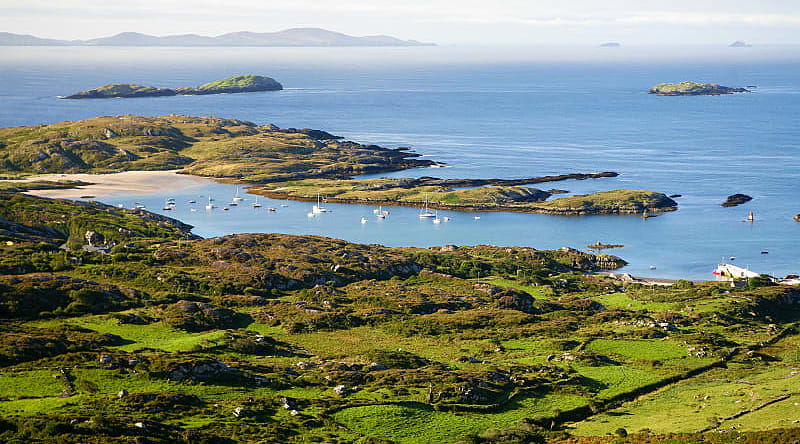 Ring of Kerry landscape, Ireland Ring of Kerry landscape, Ireland
